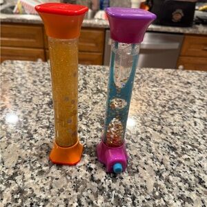 Hand to Mind Colorful Glitter Liquid Motion Timer for Kids